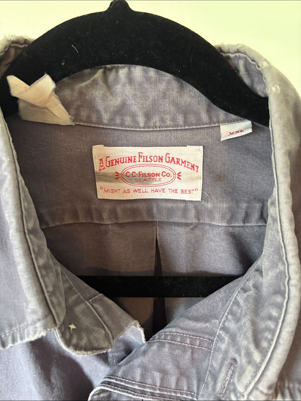 Filson vintage CC Button-Up Work Shirt - Picture 2 of 7